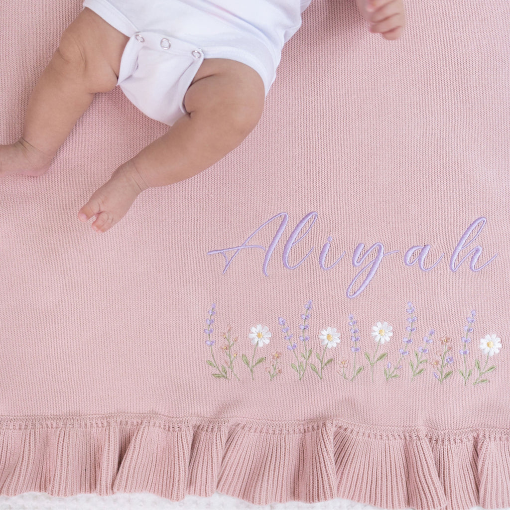 Personalized Baby Blanket - itty Bitty Keepsake