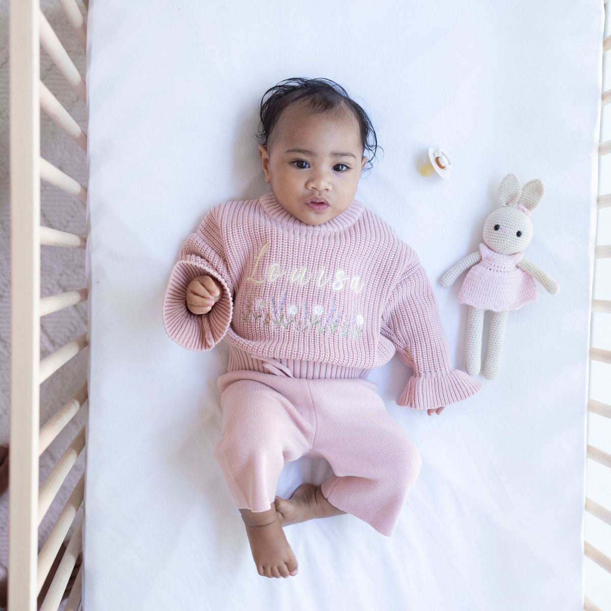 Cotton Knitted Personalized Sweater