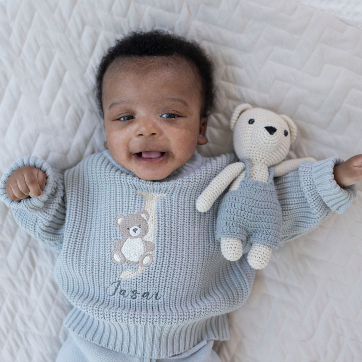 Cotton Knitted Personalized Sweater