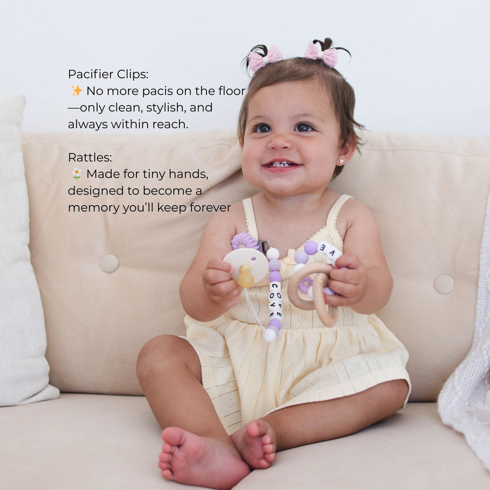 Custom Baby Shower Gift, Newborn Girl Keepsake - itty Bitty Keepsake