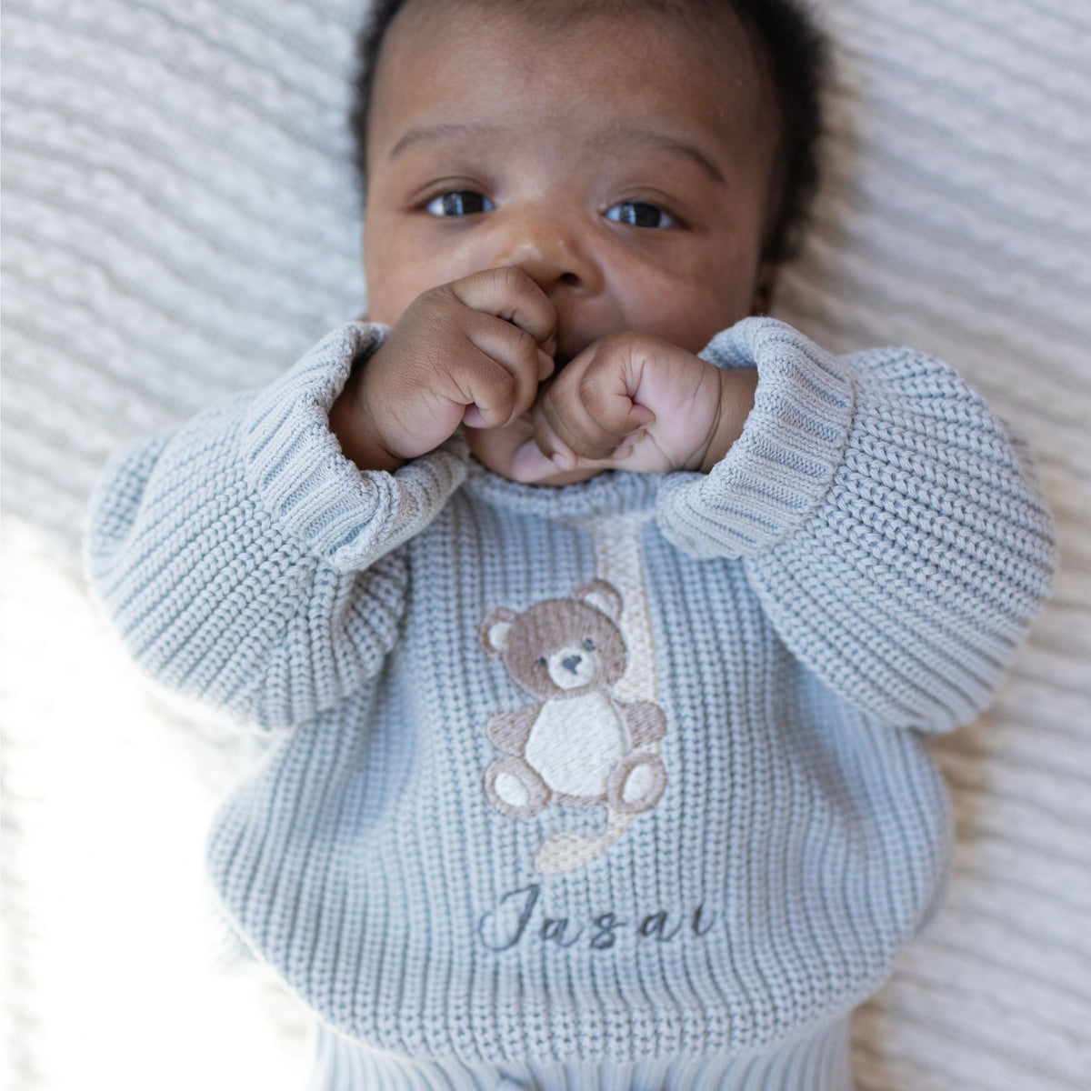 Cotton Knitted Personalized Sweater