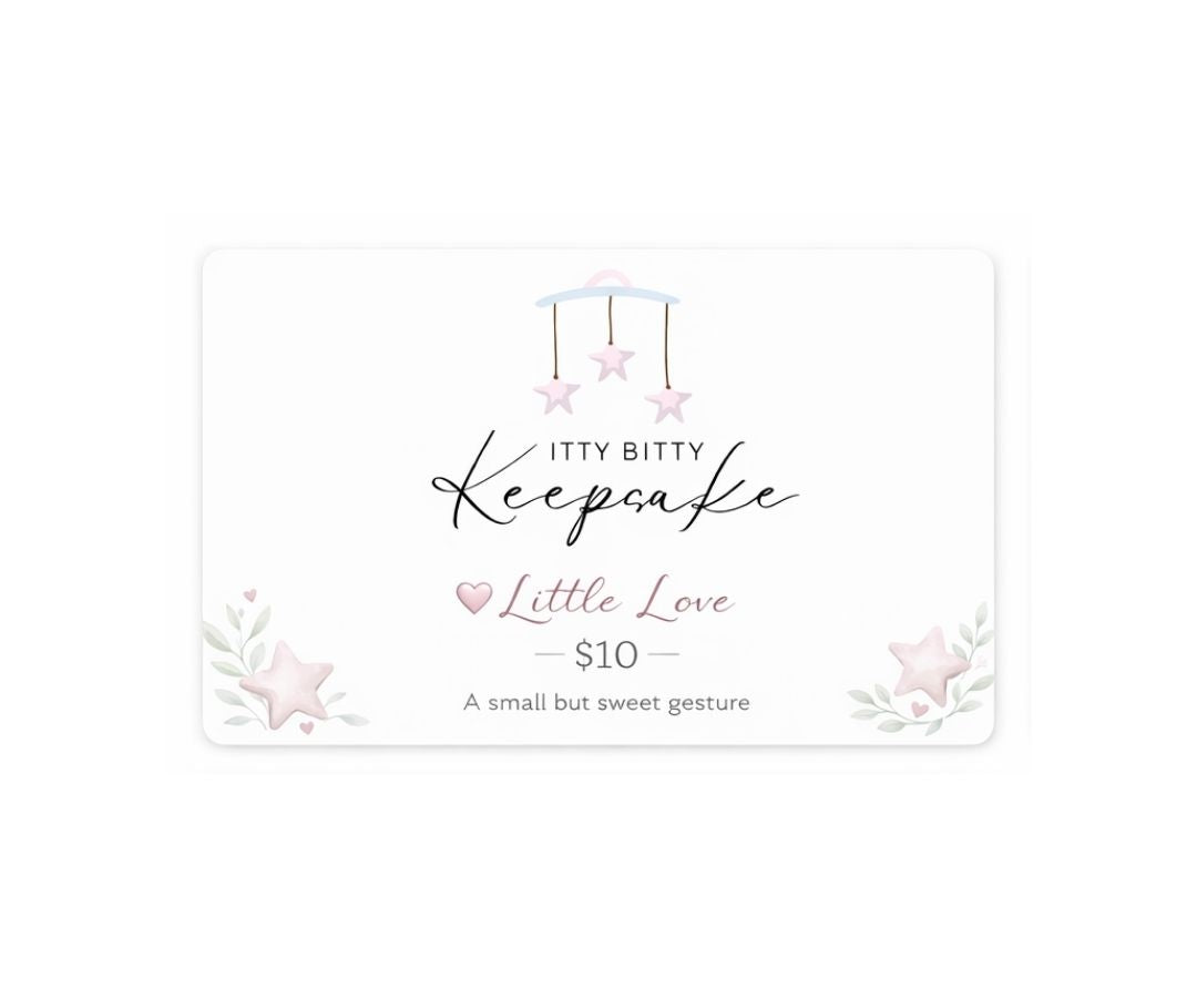 Little Love iBK Gift Card - itty Bitty Keepsake