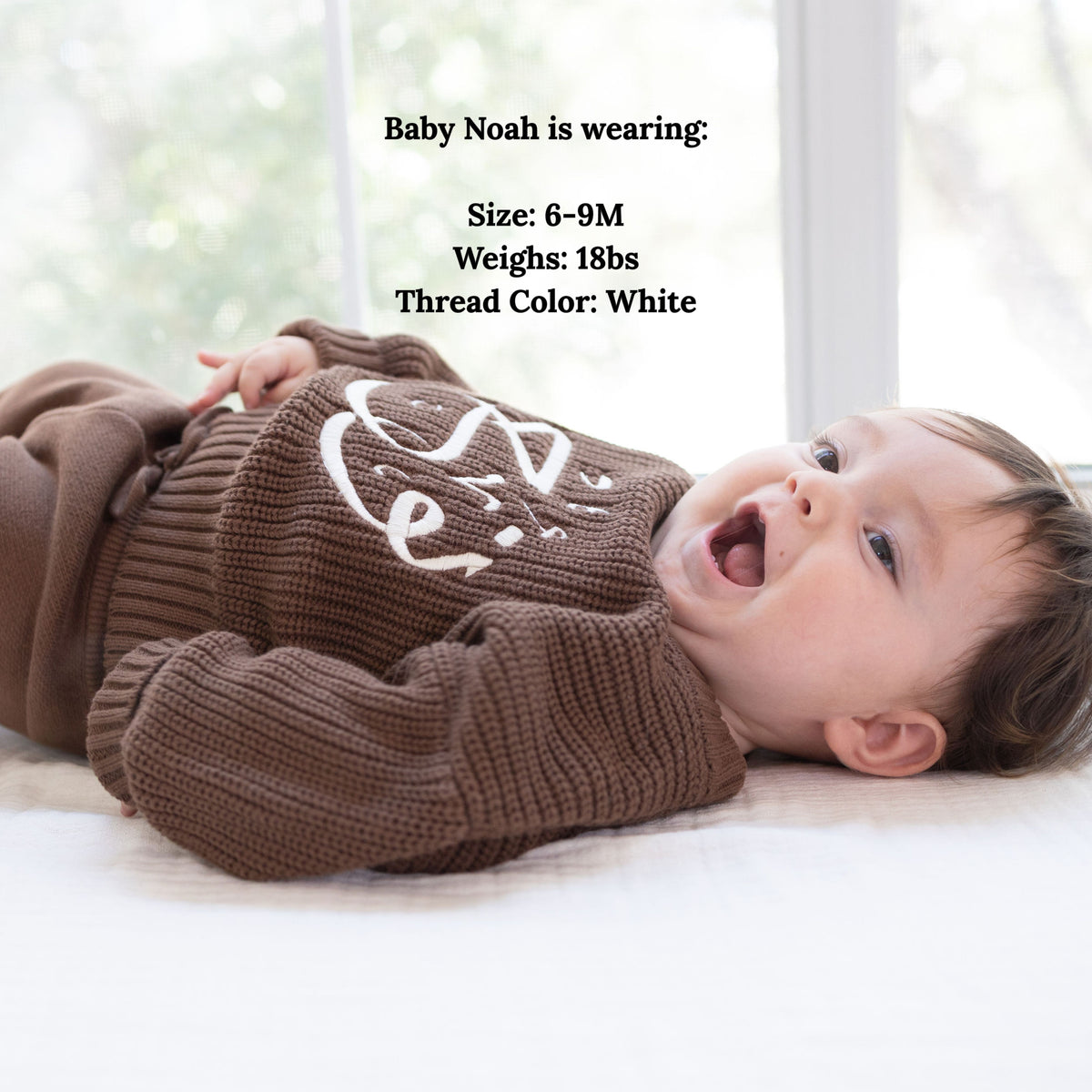 Cotton Knitted Personalized Sweater
