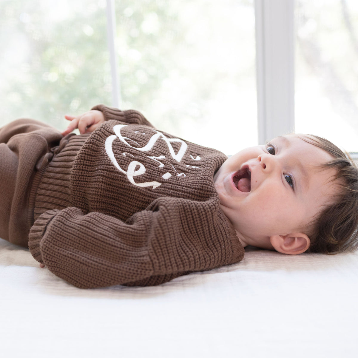 Cotton Knitted Personalized Sweater