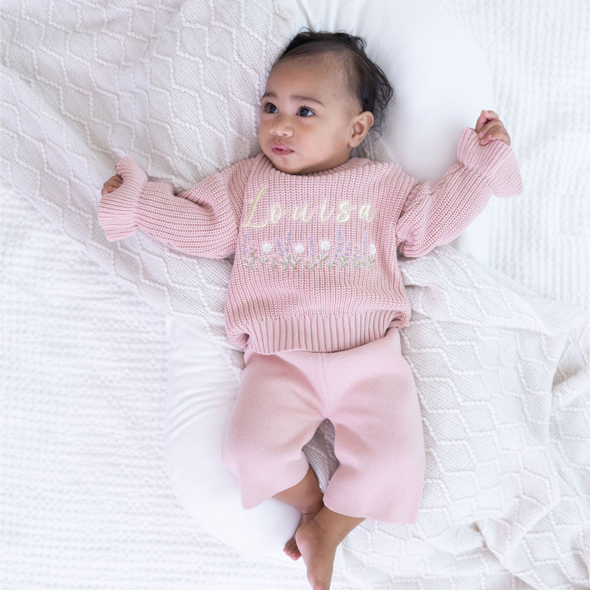 Cotton Knitted Pajama Pants