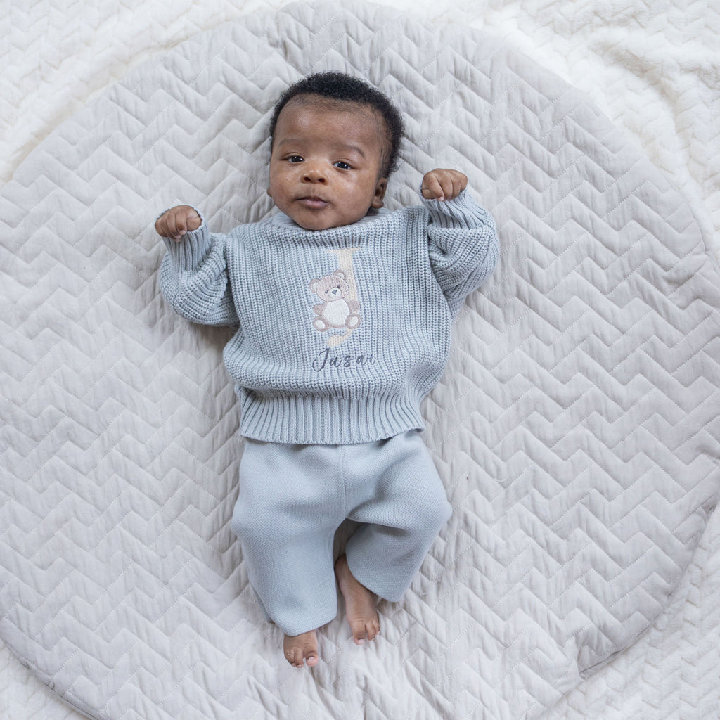 Cotton Knitted Personalized Sweater