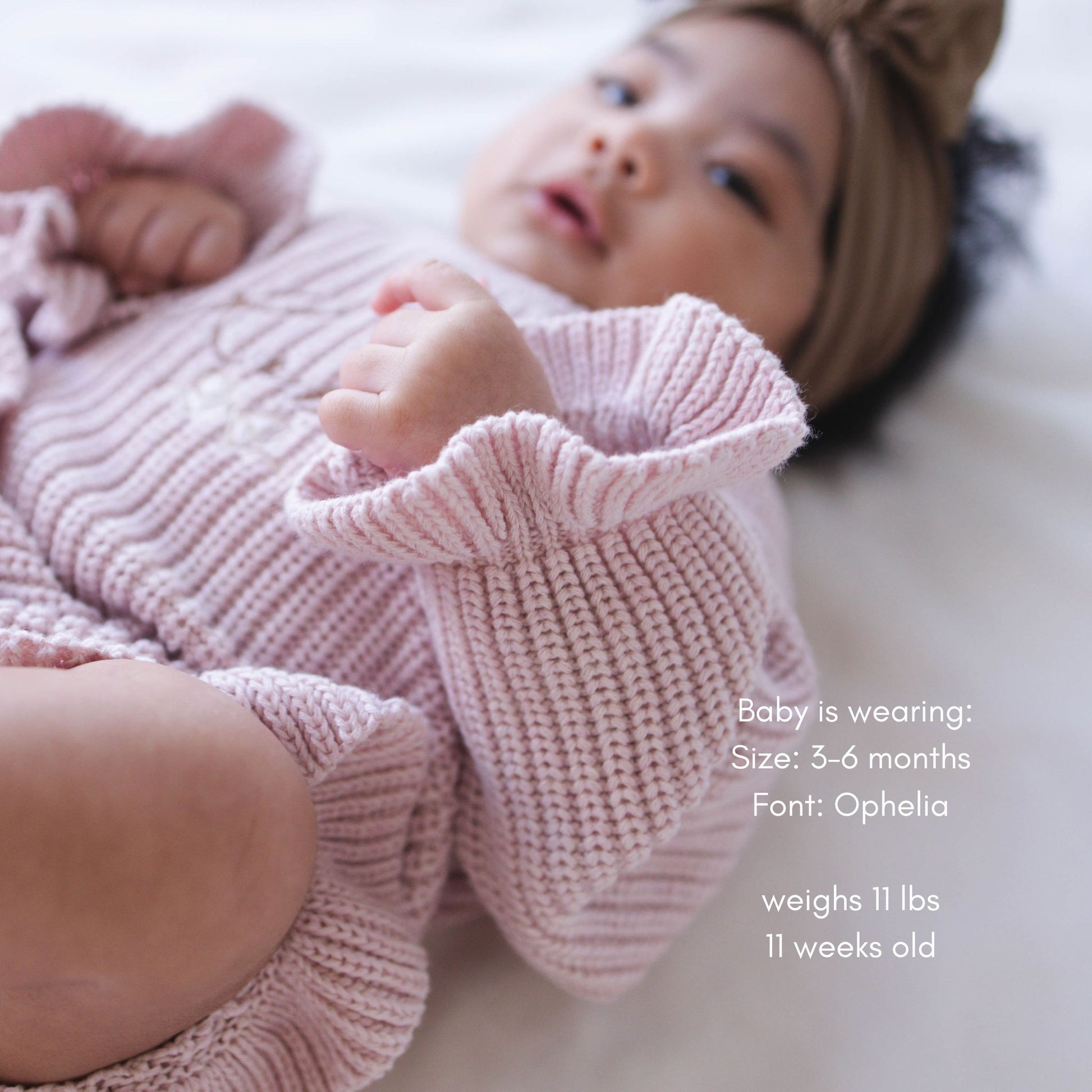 Heirloom 100% Cotton Bow Romper - Pink