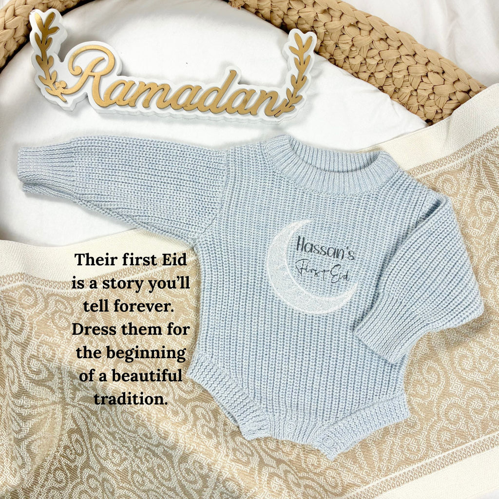 My First Eid Romper - 100% Cottton - itty Bitty Keepsake