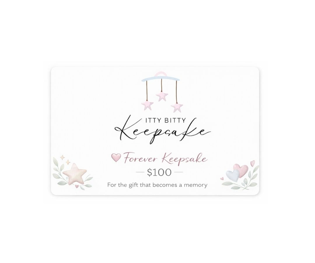 Forever Keepsake iBK Gift Card - itty Bitty Keepsake
