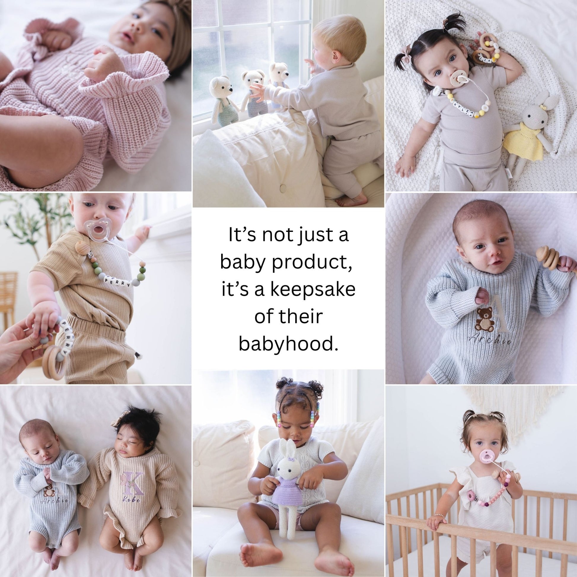 Heirloom 100% Cotton Bear Romper - Blue