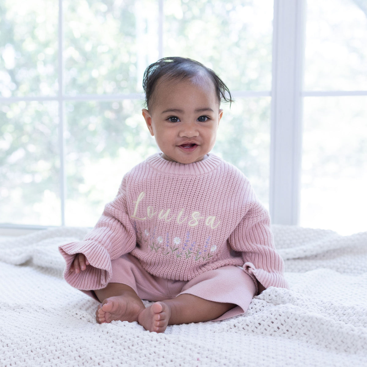 Cotton Knitted Personalized Sweater
