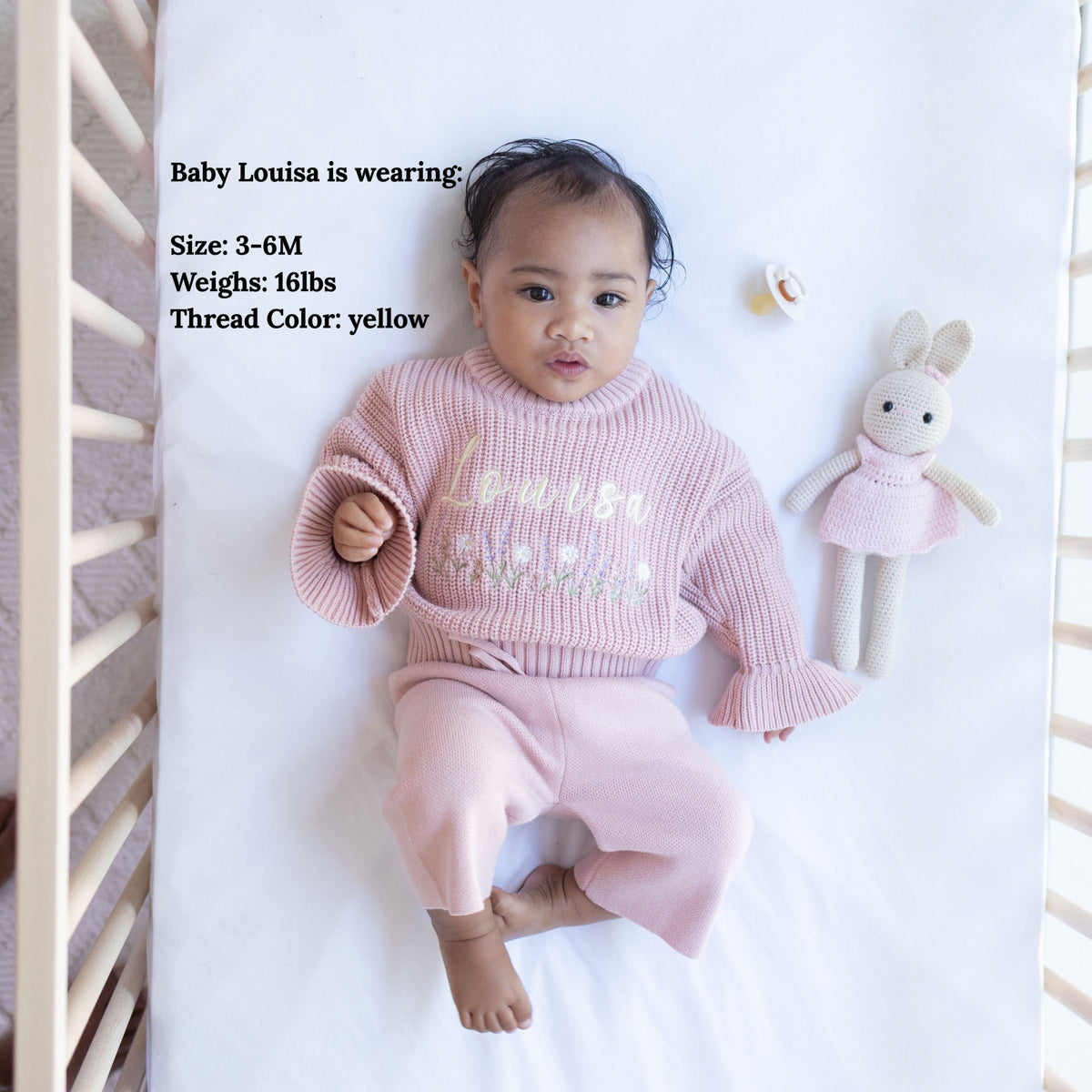 Cotton Knitted Personalized Sweater