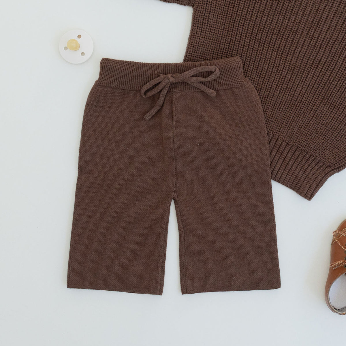Cotton Knitted Pajama Pants