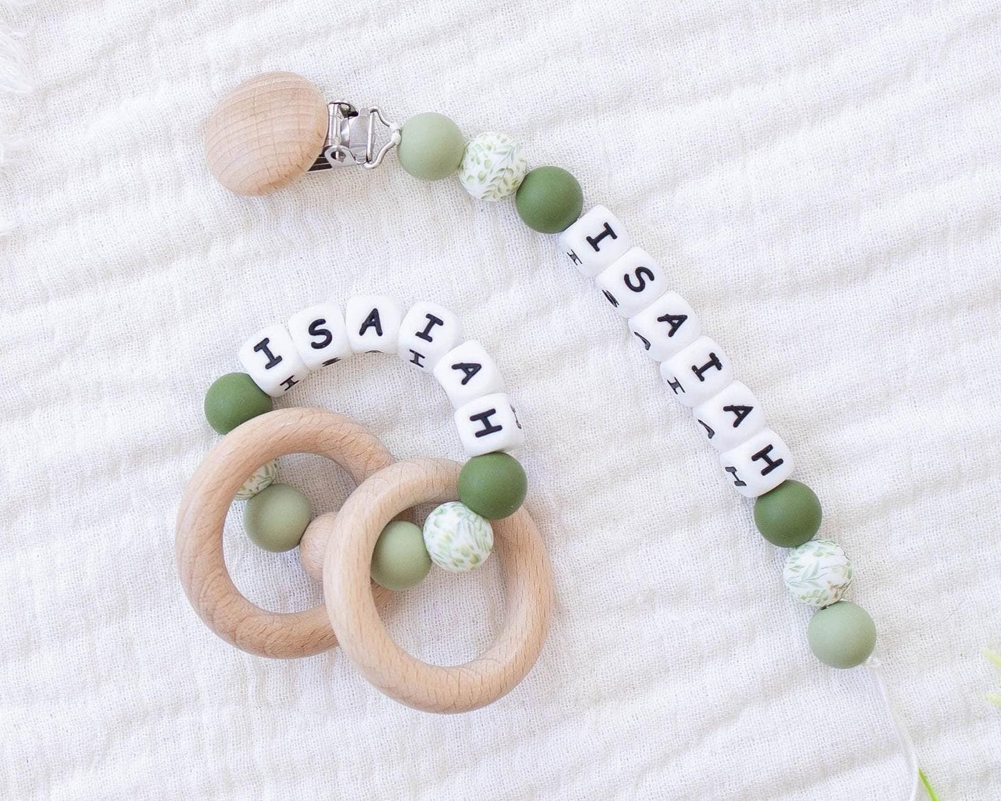 personalized pacifier clips, best baby gifts, baby shower gift ideas, custom baby gifts, Personalized Rattle Ring, Personalized Baby Gift,