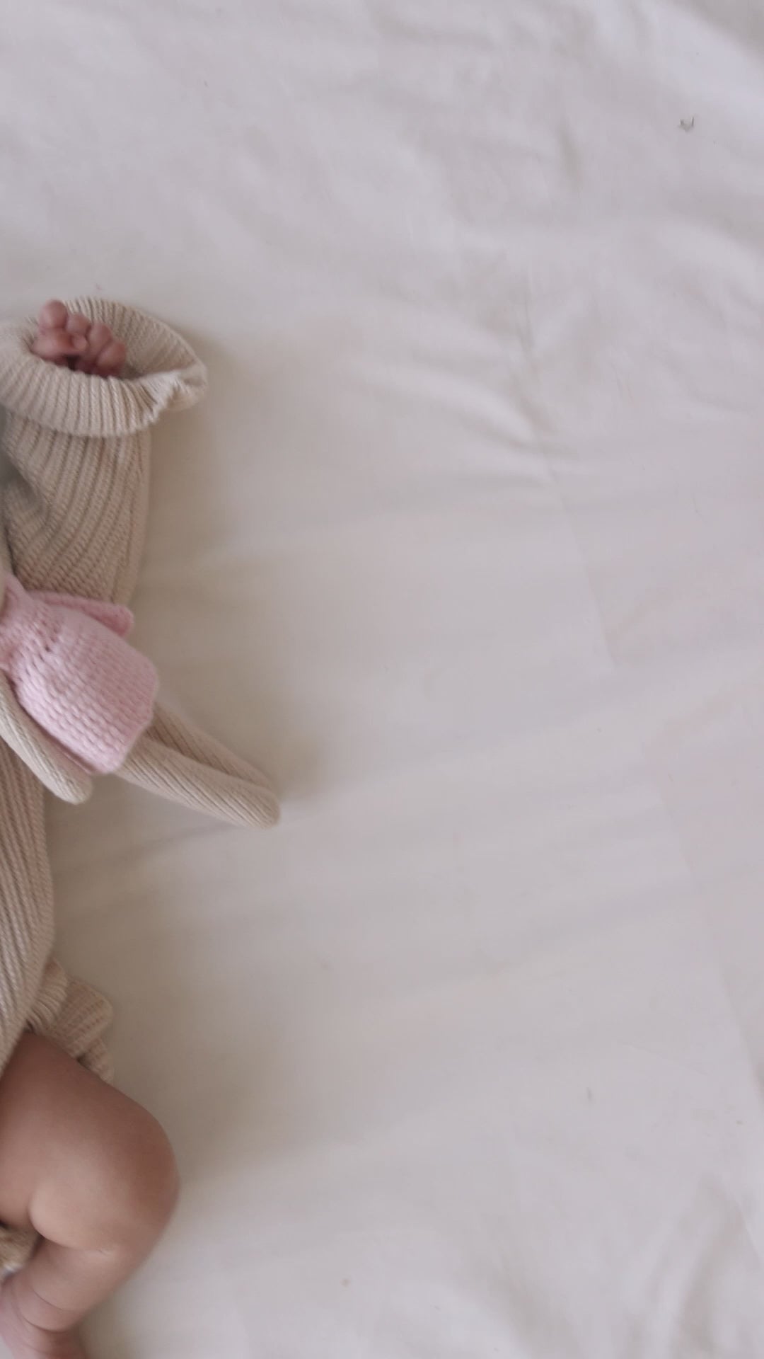 Heirloom 100% Cotton Butterfly Romper - Beige