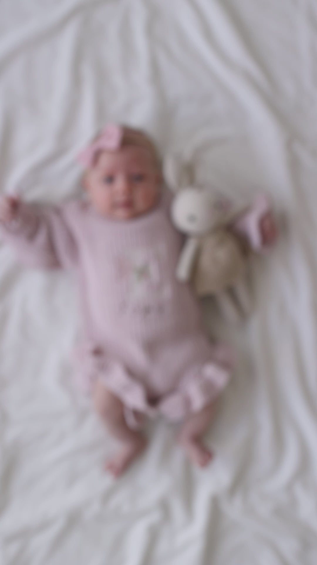 Heirloom 100% Cotton Butterfly Romper - Pink